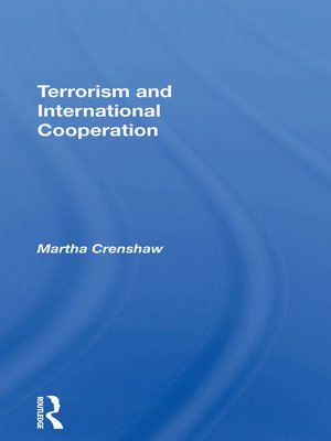 cover image of Terrorism and International Cooperation